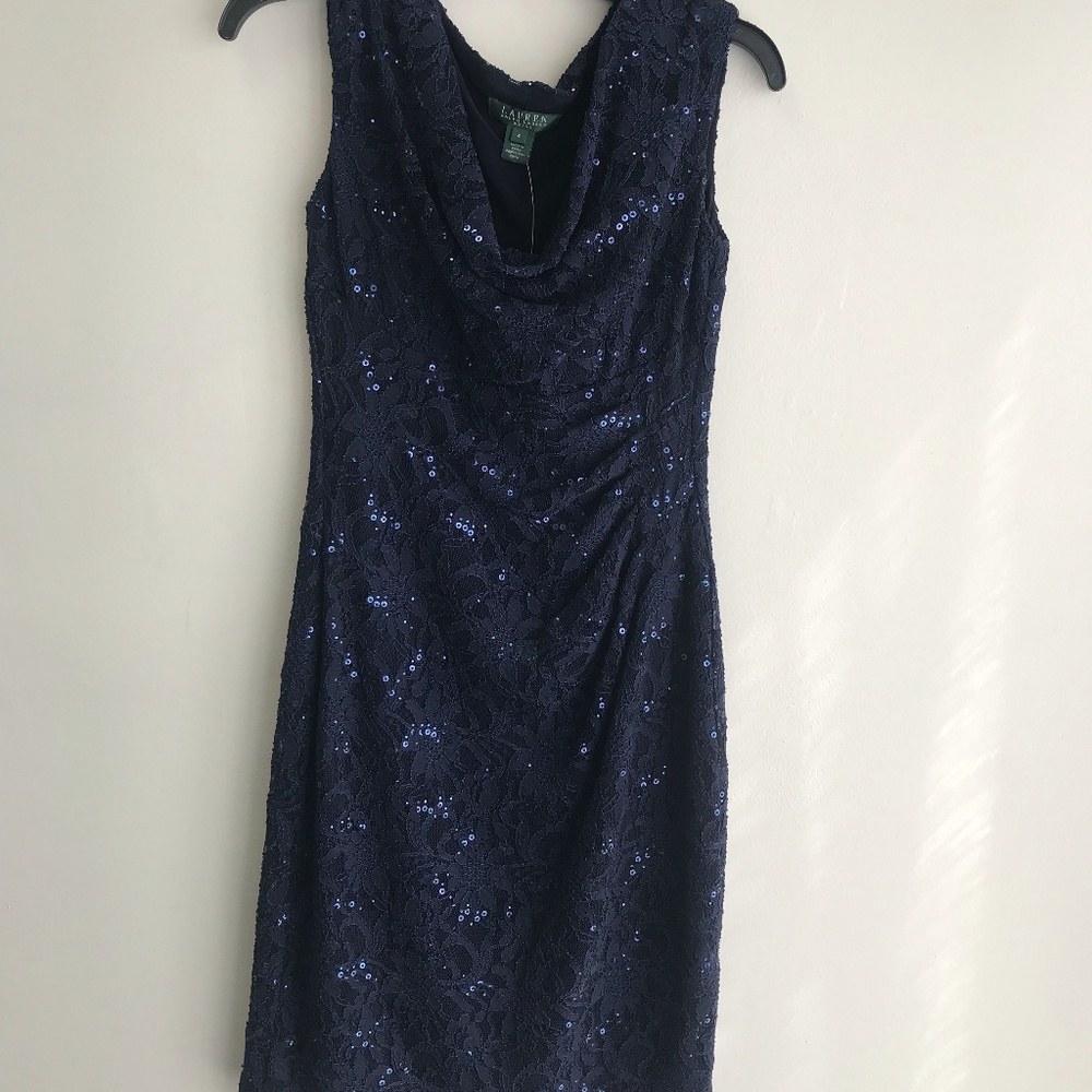 Blue Sparkling Dress